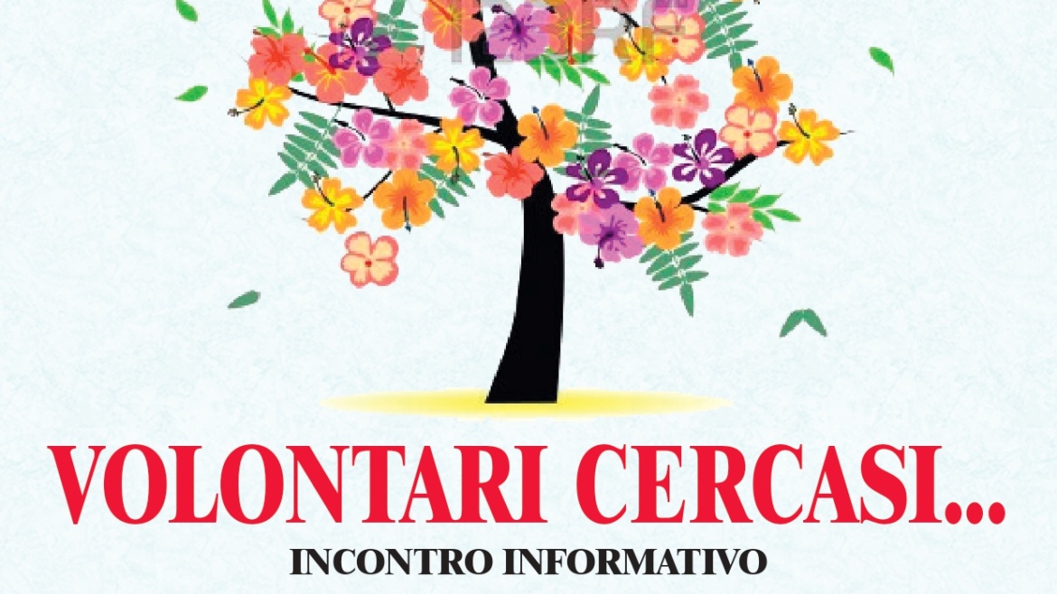 Corso di Formazione per Volontari – Incontro Informativo